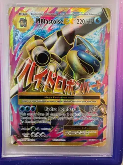 Pokemon M Blastoise EX Full Art 102/108 XY Evolutions #102 Mega GEM MINT PSA 10 - Image 3