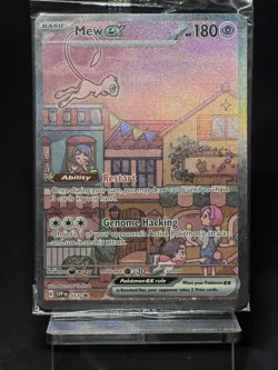 2023 Pokemon 151 Mew ex SVP EN 053 Illustration Rare Promo Sealed - Image 1