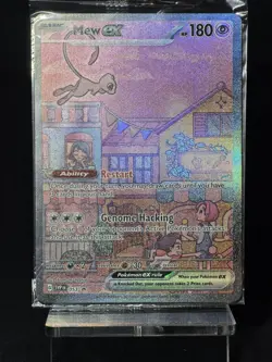 2023 Pokemon 151 Mew ex SVP EN 053 Illustration Rare Promo Sealed - Image 2