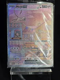 2023 Pokemon 151 Mew ex SVP EN 053 Illustration Rare Promo Sealed - Image 3