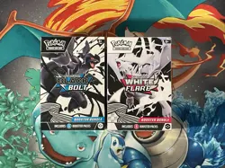 Pokemon Black Bolt and White Flare Booster Bundle Set of 2 New/Factory Sealed - Image 1