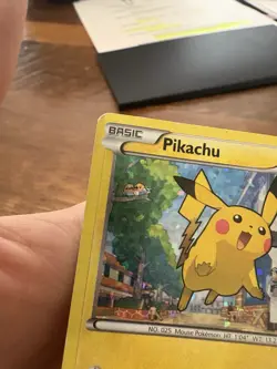 Pokemon Pikachu 6/12 - Glitter Holo - 2015 McDonald’s Promo - Image 2