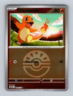 Pokemon TCG - Ascended Heroes - (Friend Ball Reverse Holo) - Charmander 020/217 - Image 1