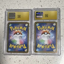 Pokemon Japanese Art Rare Holo Lot CGC Graded Drilbur, Yamask 2023 x2 - Image 2