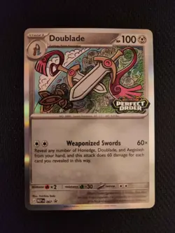 Doublade 067 Mega Evolution Promo Perfect Order Pokemon TCG Early NM/M - Image 1