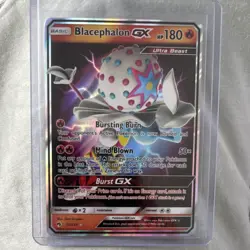 Pokemon Blacephalon GX Ultra Rare Holo SM-Lost Thunder 52/214 180 HP - Image 1