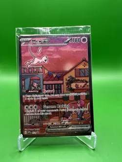 Mew ex SVP 053 Pokemon TCG Scarlet Violet 151 Black Star Promo Full Art SEALED - Image 1