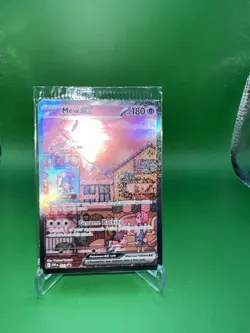 Mew ex SVP 053 Pokemon TCG Scarlet Violet 151 Black Star Promo Full Art SEALED - Image 3