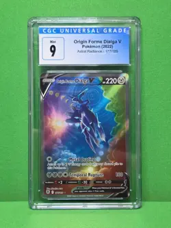 POKEMON 2022 ASTRAL RADIANCE ORIGIN FORME DIALGA V FULL ART 177 CGC 9 - Image 1
