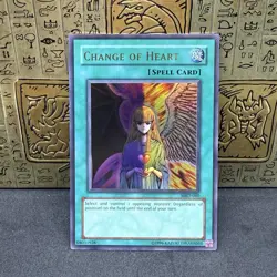 Yugioh Change of Heart MRD-060 Ultra Rare Original Print NM - Image 1