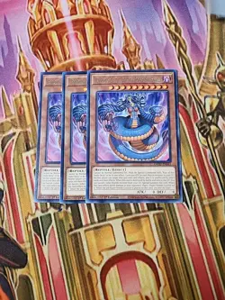 3X Vennominaga The Deity of Poisonous Snakes ANGU-EN041 Rare 1ST ED NM Yugioh - Image 1