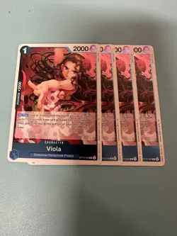 ONE PIECE CARD GAME ENGLISH Viola OP15-040 R OP15 PLAYSET - Image 1