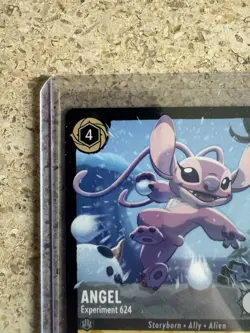 Disney Lorcana Angel-Experiment 624 LEGENDARY 191/204 Winterspell (VERY CLEAN) - Image 2