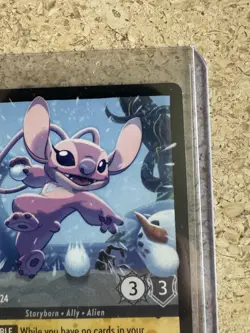 Disney Lorcana Angel-Experiment 624 LEGENDARY 191/204 Winterspell (VERY CLEAN) - Image 3