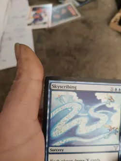 MTG Magic:the Gathering card: Skyscribing - Image 3