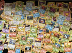 Vintage Pokemon Cards Bundle x 100 including base set 1999 WOTC - Image 2