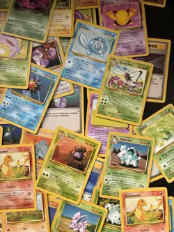 Vintage Pokemon Cards Bundle x 100 including base set 1999 WOTC - Image 5