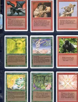 300+ Magic Card Revised 3rd Edition. All in LP or Better Condition. Pre-Owned - Image 2