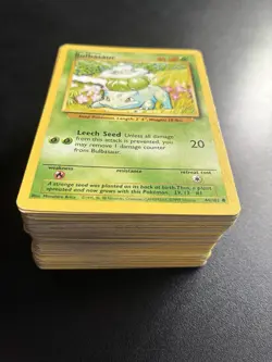Vintage Pokemon Cards Bundle x 100 including base set 1999 WOTC - Image 1