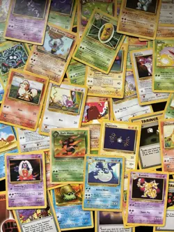 Vintage Pokemon Cards Bundle x 100 including base set 1999 WOTC - Image 3