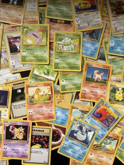 Vintage Pokemon Cards Bundle x 100 including base set 1999 WOTC - Image 4