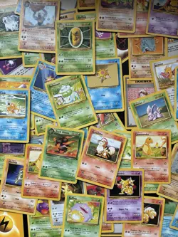 Vintage Pokemon Cards Bundle x 100 including base set 1999 WOTC - Image 3