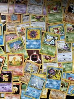 Vintage Pokemon Cards Bundle x 100 including base set 1999 WOTC - Image 4