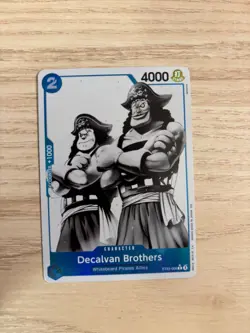 ST22-008 Decalvan Brothers (Parallel) English C NM One Piece TCG Card Game - Image 1