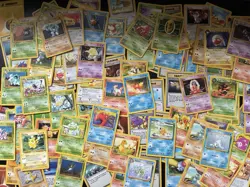 Vintage Pokemon Cards Bundle x 100 including base set 1999 WOTC - Image 2