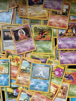 Vintage Pokemon Cards Bundle x 100 including base set 1999 WOTC - Image 5