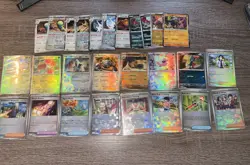 100+ Prismatic Evolutions Cards No Duplicates Holos Rare/pokeballs/stamped - Image 5