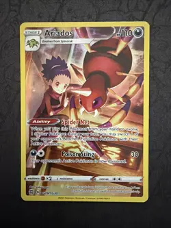Ariados Trainer Gallery Holo TG09/TG30 Pokemon TCG Card Brilliant Stars - Image 1