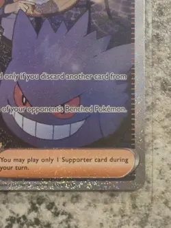 Pokemon Card Mortys Conviction 211/162 Near Mint Trainer Temporal Forces holo - Image 4