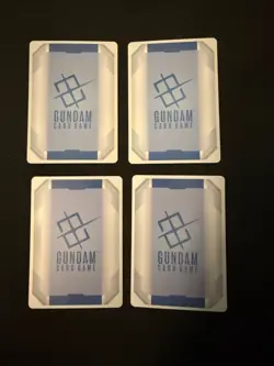 Gundam Gusion Rebake LR GD02-055 NM 4 Card Playset - Image 2