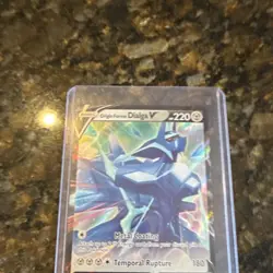 Pokemon Origin Forme Dialga V Ultra Rare Holo 113/189 Astral Radiance 220HP Card - Image 1