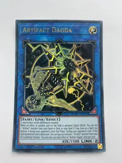 Artifact Dagda DUOV-EN019 Yu-Gi-Oh! Card Ultra Rare 1st Edition - Image 1