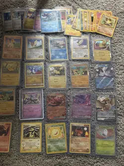 Pokemon Mixed Card Lot sleeved - Image 3
