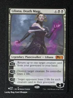 Liliana, Death Mage MTG The List Reprints Regular - Image 1