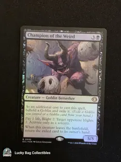 Champion of the Weird Foil Lorwyn Eclipsed MTG NM - Image 1