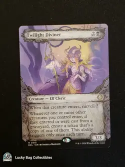 Twilight Diviner (Showcase) Lorwyn Eclipsed MTG NM - Image 1