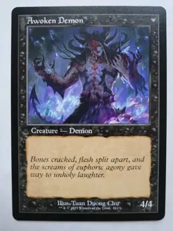 MTG - Innistrad Remastered: Ecstatic Awakener/Awoken Demon (462) - Common - NM - Image 2