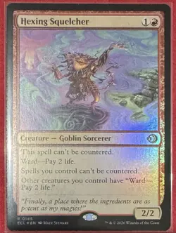 Hexing Squelcher Lorwyn Eclipsed Foil - Image 1