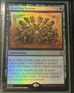 MTG Doubling Season Foundations 216 Foil - Image 1