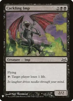 NM Cackling Imp, MTG, The List, Magic the Gathering, 41 - Image 1