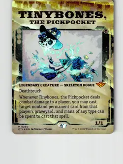 Tinybones, the Pickpocket (Showcase) 290 Outlaws of Thunder Junction MTG Foil LP - Image 1