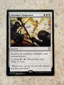 MTG NM Akroma's Vengeance [Commander 2018] - Image 1