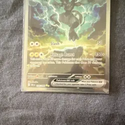 Pokemon Zekrom EX Holo 230 HP Sv: Black Bolt 166/086 Special Illustration Rare - Image 5