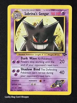 Sabrina's Gengar 29/132 - Gym Challenge Pokemon TCG NM - Image 1