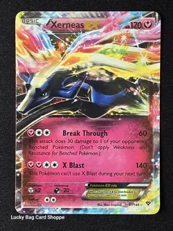 Xerneas EX 97/146 - XY Base Set Pokemon TCG LP - Image 1