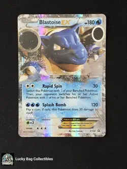 Blastoise EX XY30 XY Promos Pokemon TCG NM A5 - Image 1